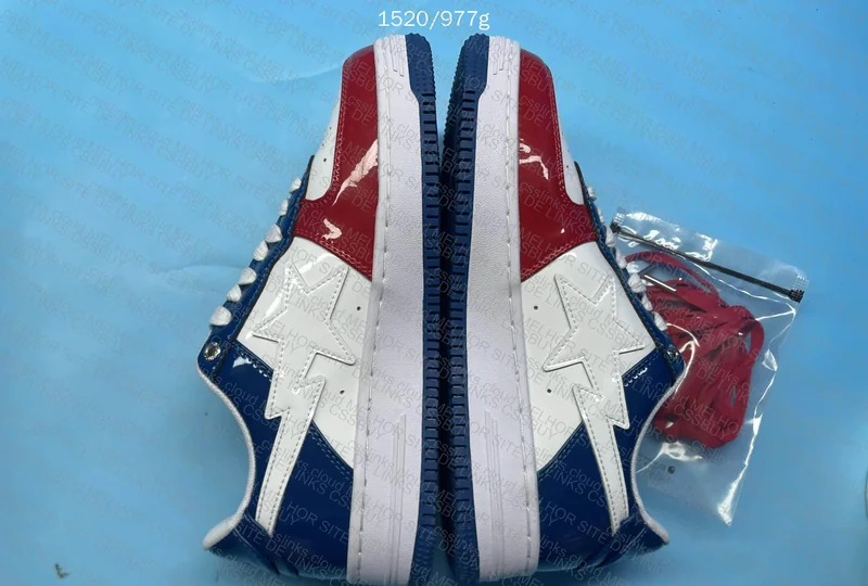 Bapesta red/blue/white 2