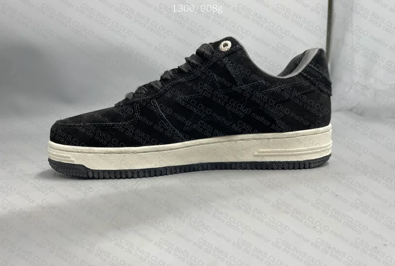 Bapesta Suede Black 2