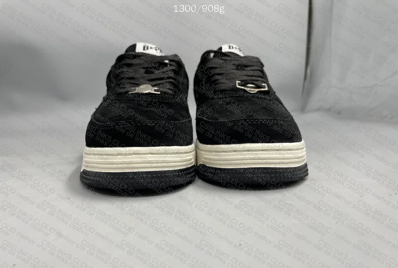 Bapesta Suede Black 9