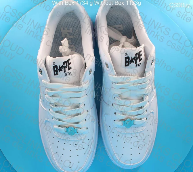BapeSta "Triple White"