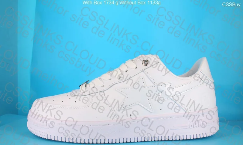 BapeSta "Triple White" 4