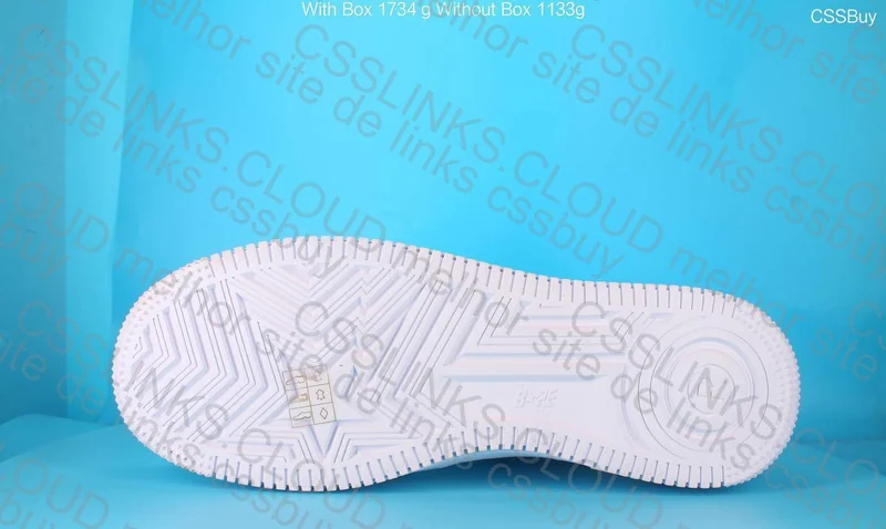 BapeSta "Triple White" 5