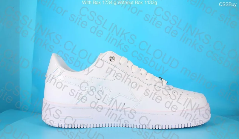 BapeSta "Triple White" 6