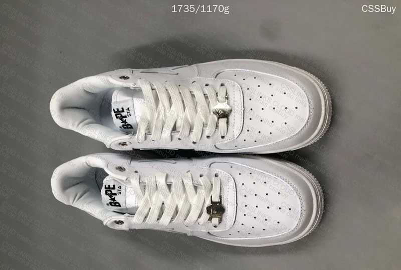 BAPESTA TRIPLE WHITE M BATCH 99Y 2