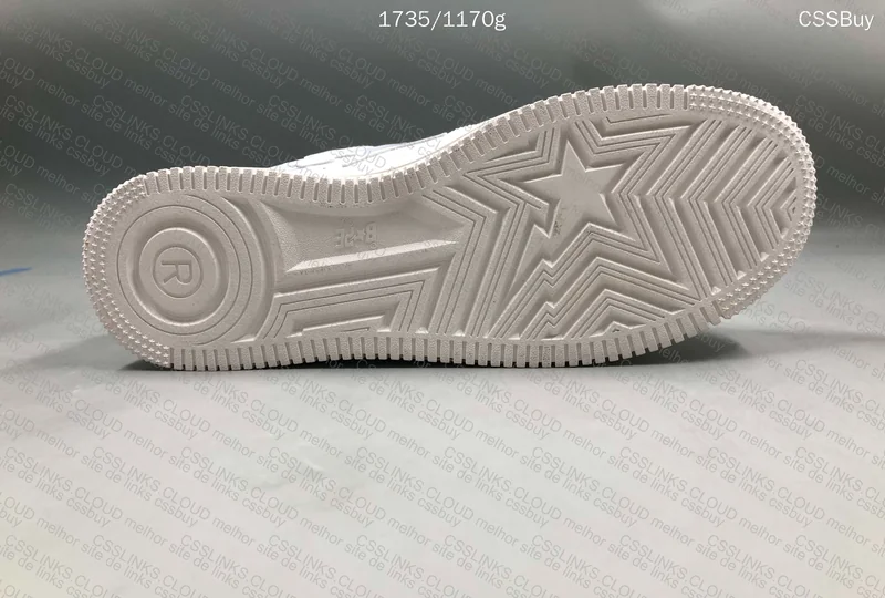 BAPESTA TRIPLE WHITE M BATCH 99Y 3