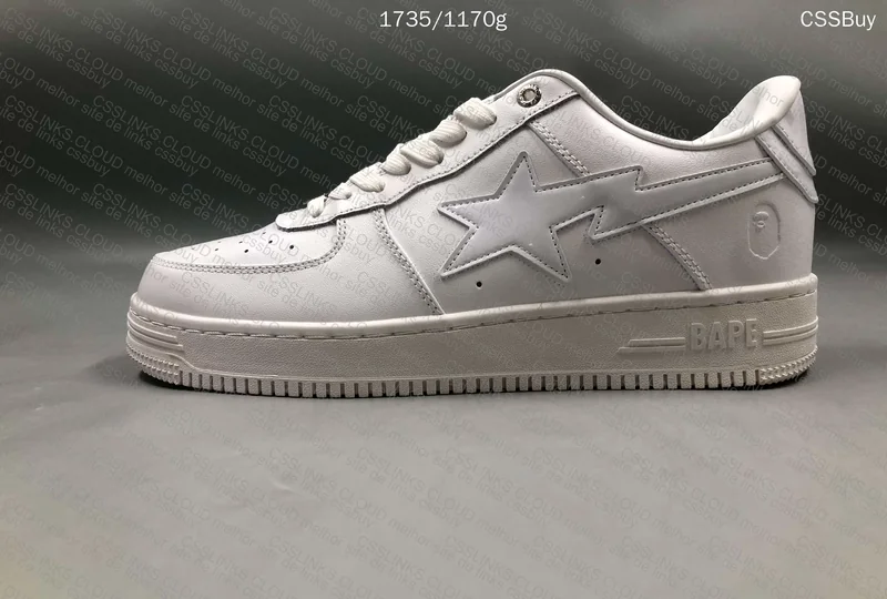 BAPESTA TRIPLE WHITE M BATCH 99Y 5