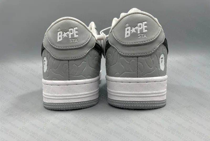 BAPESTA White grey sale JMDY