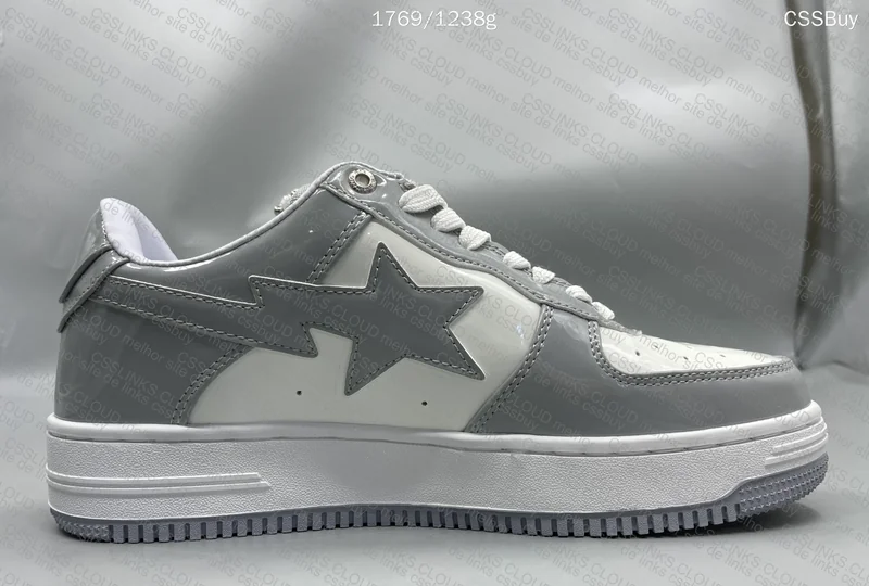 Bapesta White/Grey (primeiro haul pfvr ajudem) 2