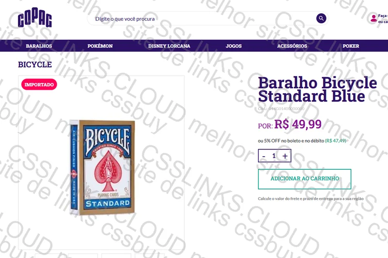 Baralho Bicycle Standard