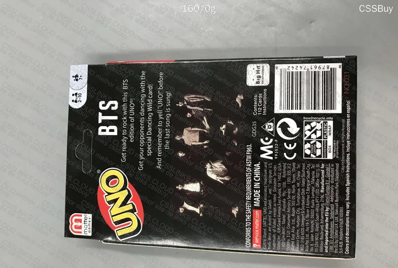 Baralho Uno BTS 2