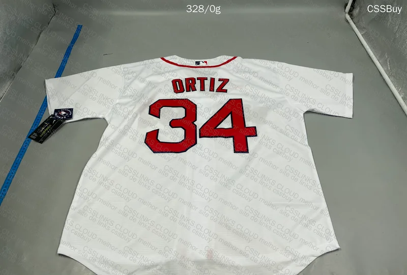 Baseball Jersey Red Sox 6