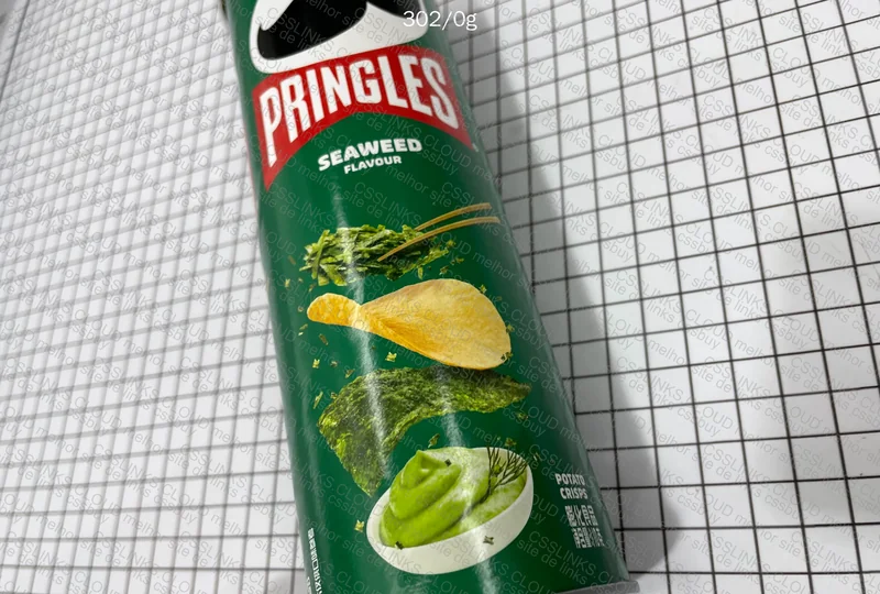 Batata Pringles sabor Alga nori (batata zap)