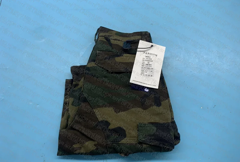 Destroyed Camouflage Shorts