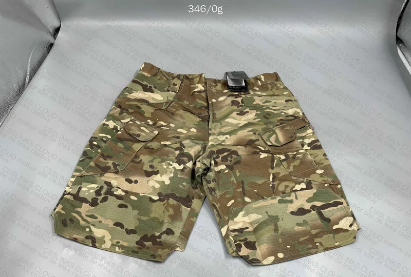 Camouflage Cargo Shorts