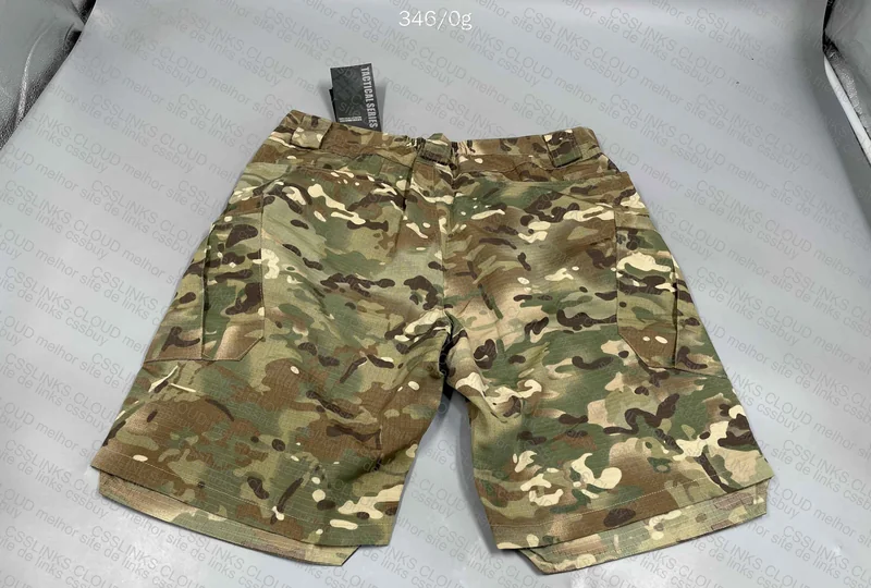 Camouflage Cargo Shorts 3