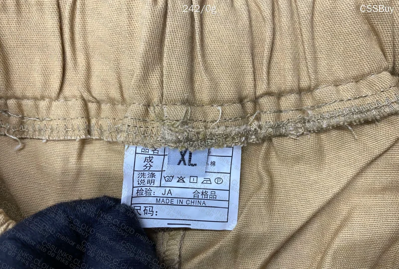 Khaki Cargo Shorts 4