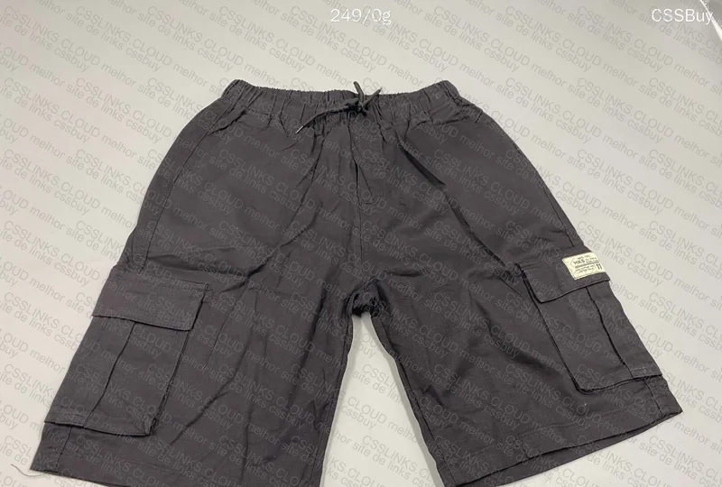 Black Cargo Shorts