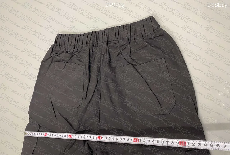 Black Cargo Shorts 5