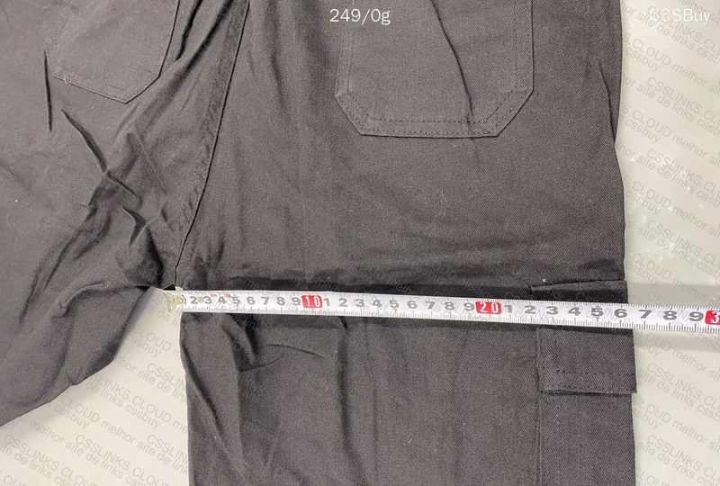 Black Cargo Shorts 6