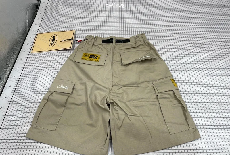 Corteiz Khaki Shorts 3