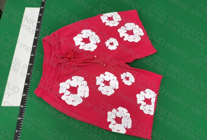 Denim Tears Shorts Red 2
