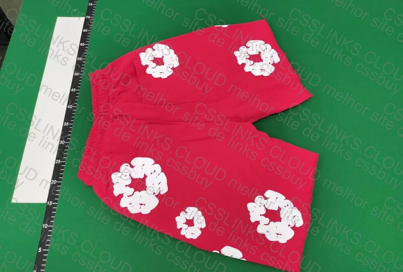 Denim Tears Shorts Red 3