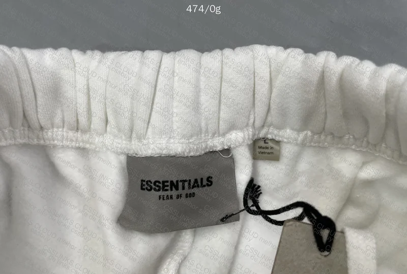 White Essential Shorts 4