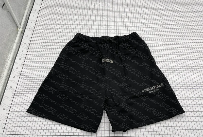 Essentials Black Shorts