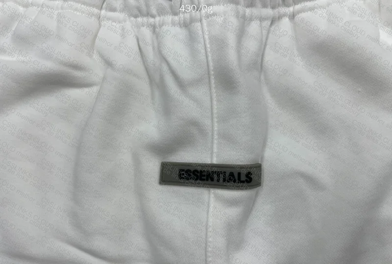 Essentials White Shorts - 56Y 6
