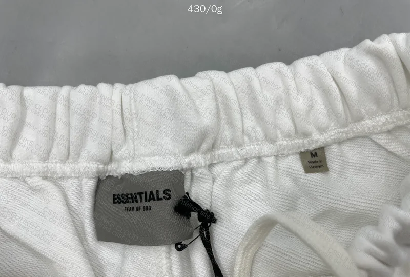 Essentials White Shorts - 56Y 8