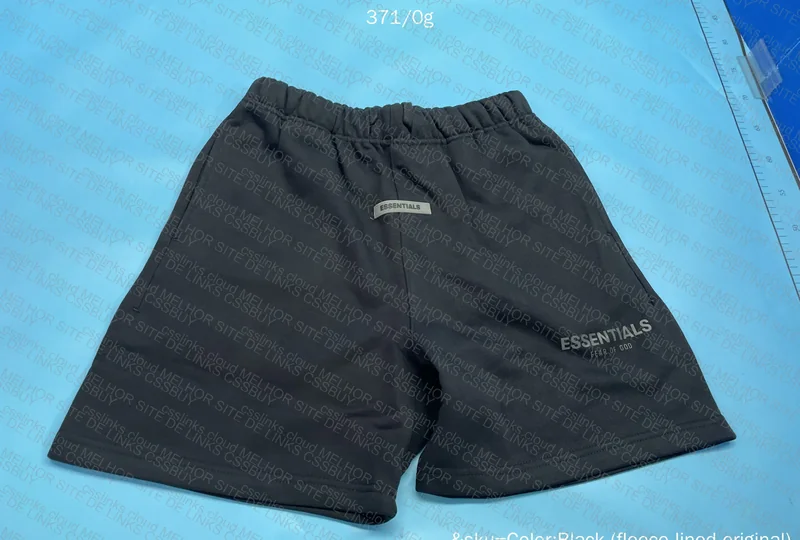 Essentials Shorts (with measurements) 2