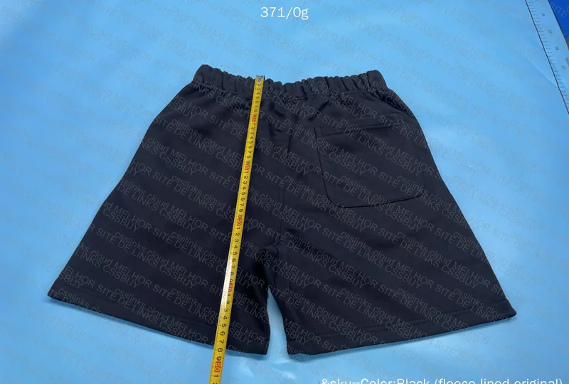 Essentials Shorts (with measurements) 4