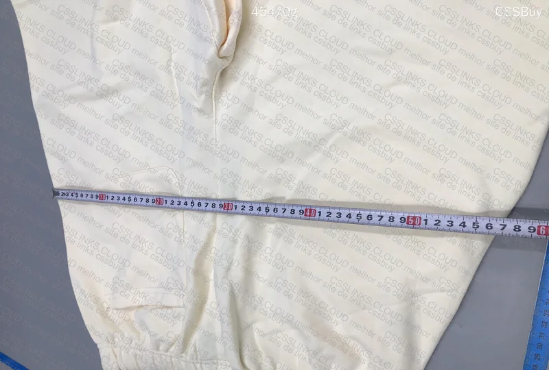 Essentials Bermuda [Off-White - With Measurements] 8