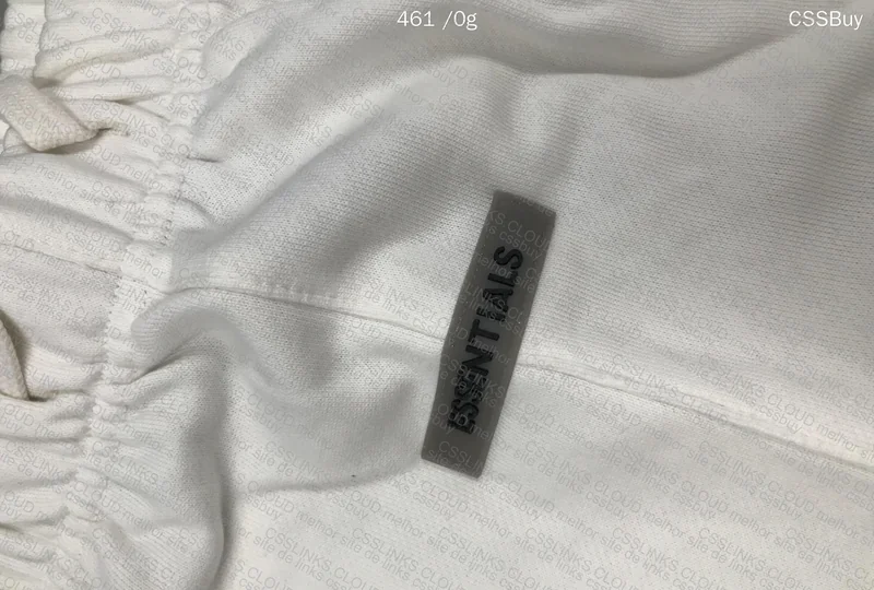 Essentials Bermuda [White - With Measurements] 3