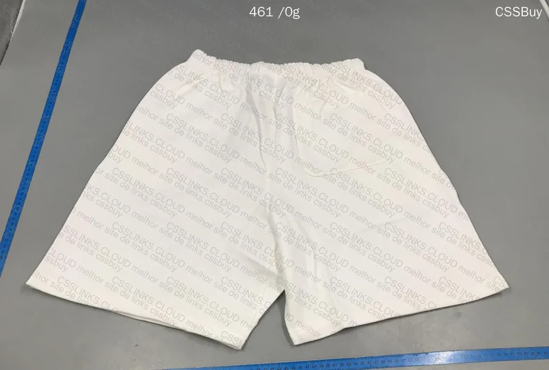 Essentials Bermuda [White - With Measurements] 5