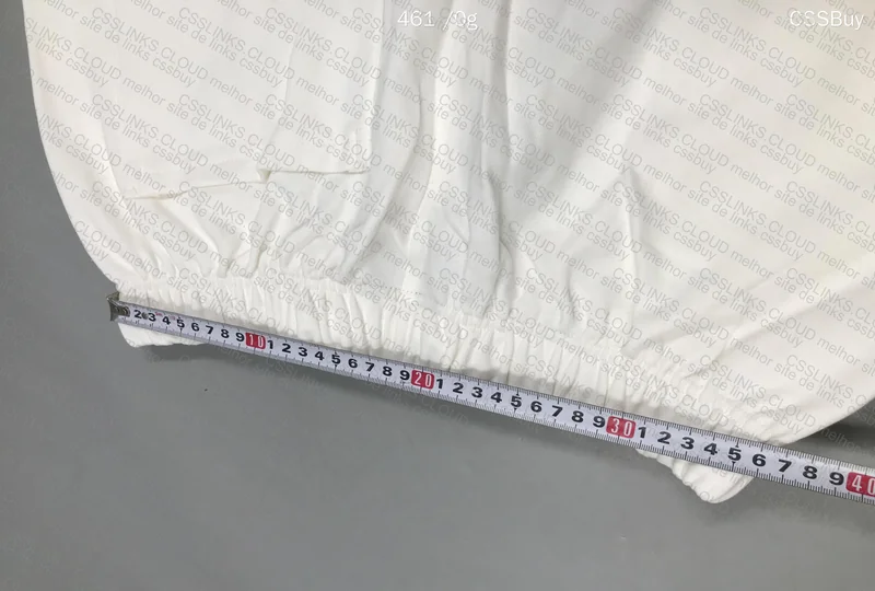 Essentials Bermuda [White - With Measurements] 7
