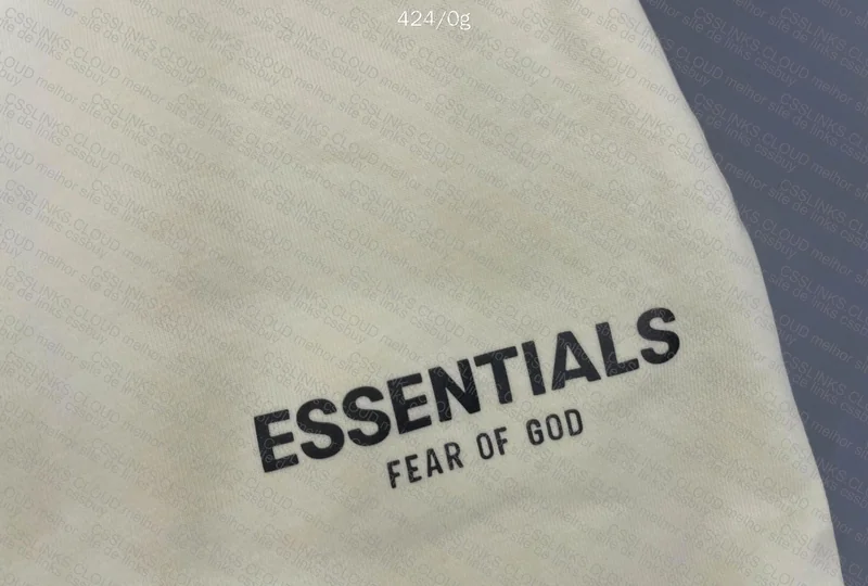 Essentials Bermuda x Fear of God with Measurements 2