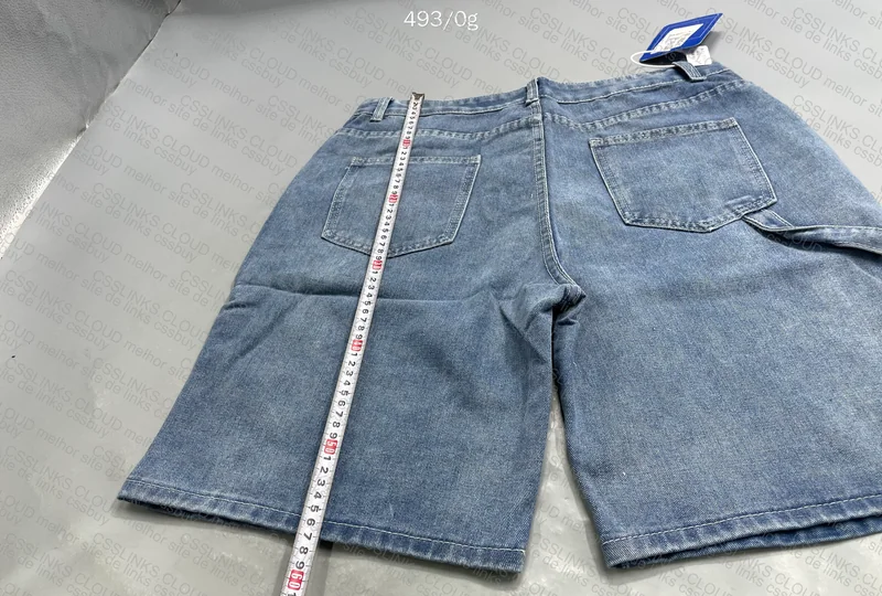 Denim Shorts with Measurements 4