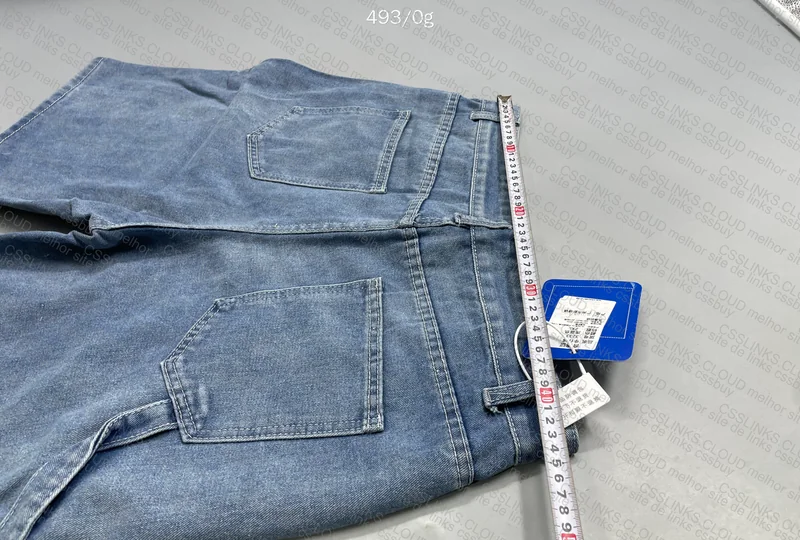 Denim Shorts with Measurements 5