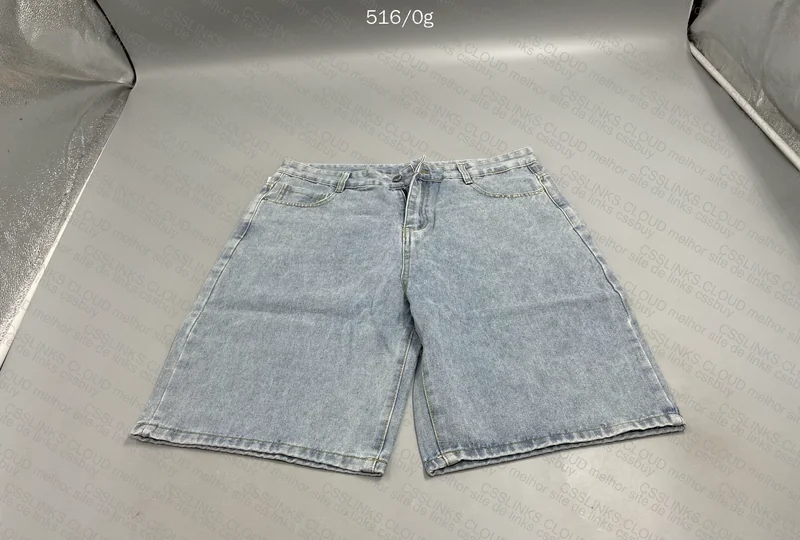 Denim Shorts with Measurements