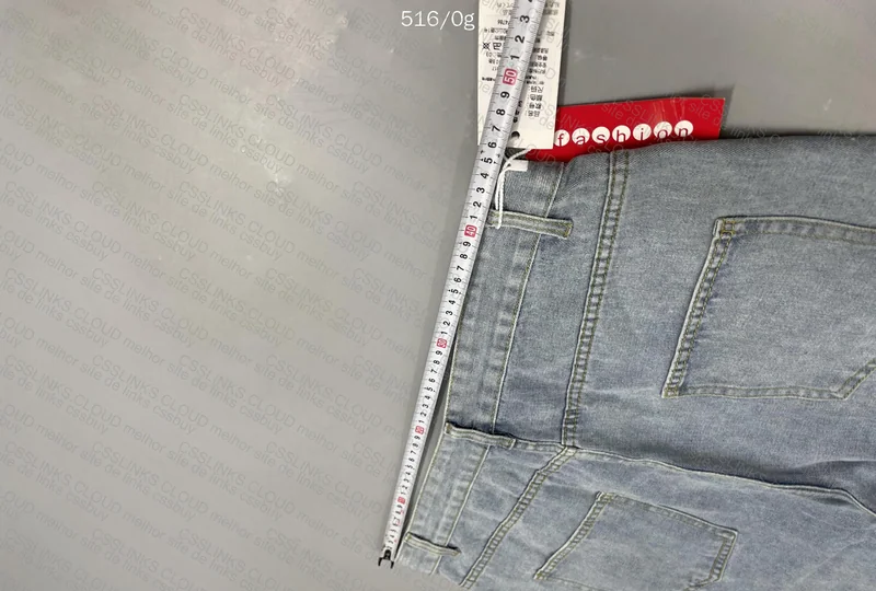 Denim Shorts with Measurements 6