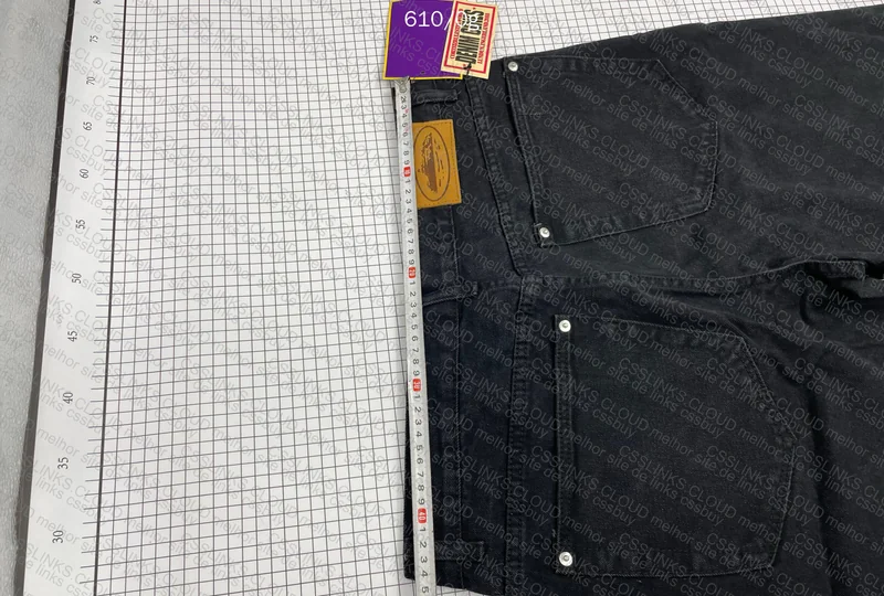Corteiz Denim Shorts (with measurements) 9