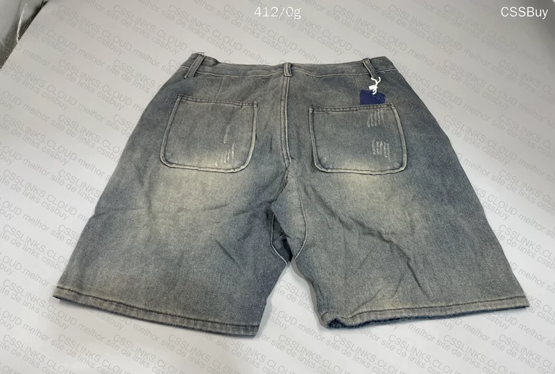 Denim Shorts / Homeless Style Wash