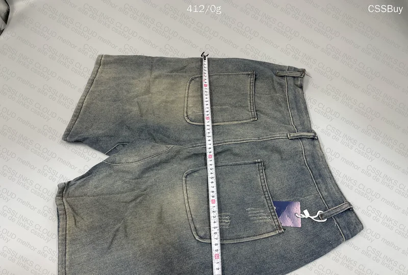 Denim Shorts / Homeless Style Wash 5