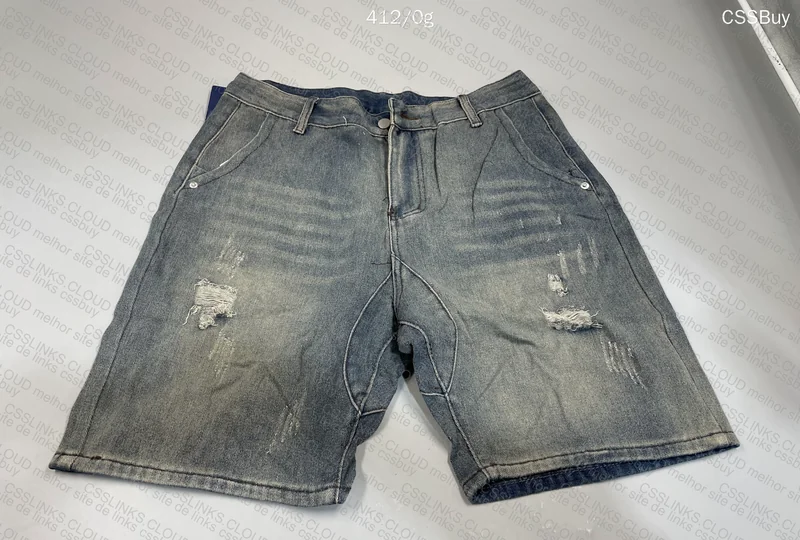 Denim Shorts / Homeless Style Wash 6
