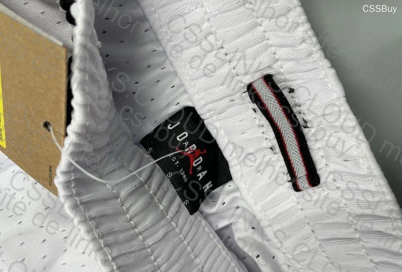 White Jordan Shorts