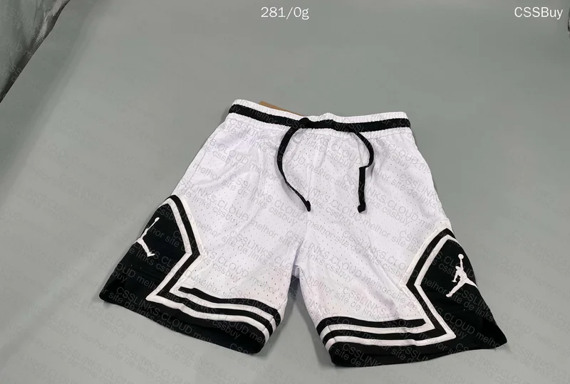 White Jordan Shorts 3