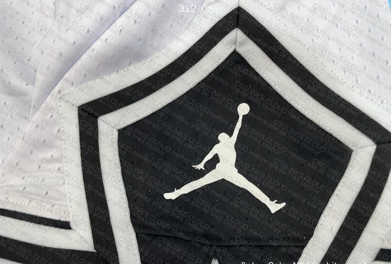 White Jordan Shorts 3