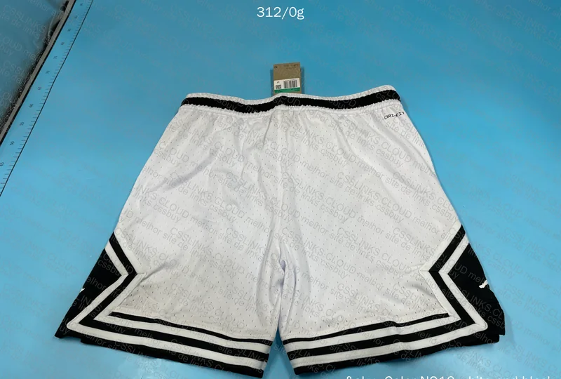 White Jordan Shorts 5