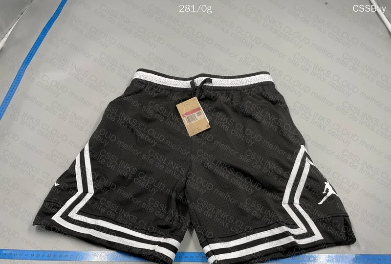 Black Jordan Diamond Shorts 3